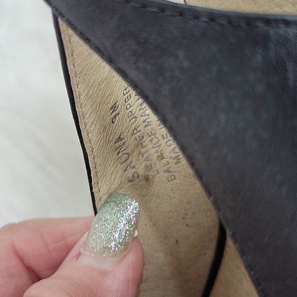 STEVE MADDEN‎ Black Sauna Platform Shoes Size 9 - Picture 7 of 7